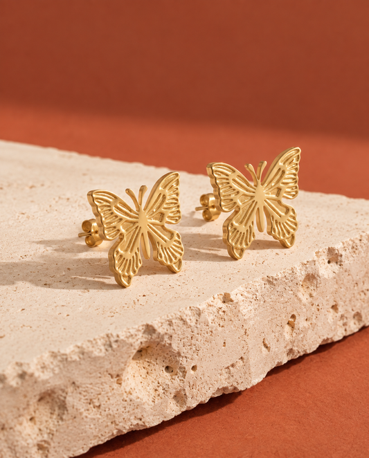 Monarch Wing Studs