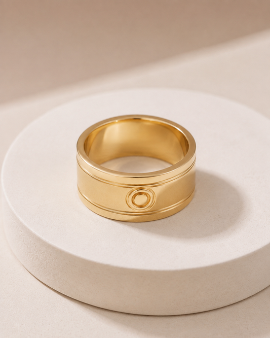 The Minimalist Cigar Band Ring