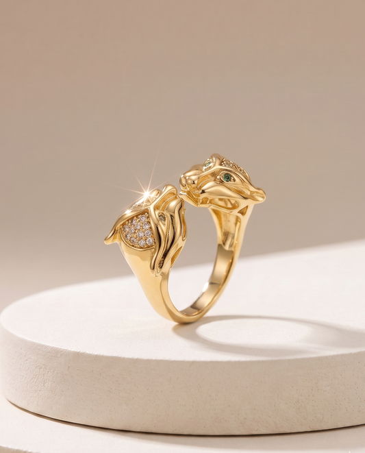 The Regal Panther Bypass Ring