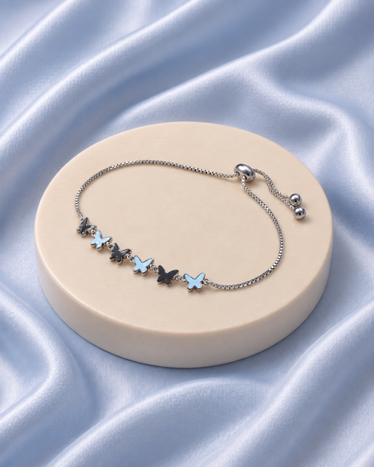The Sky Butterfly Bolo Bracelet
