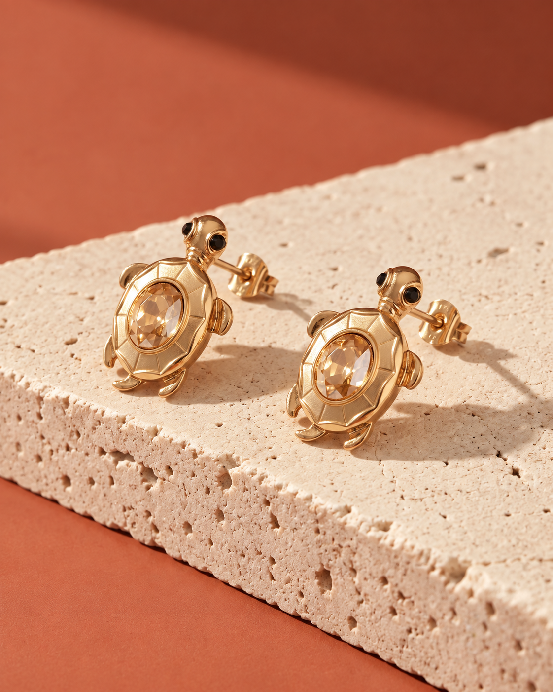 Little Tortoise Studs
