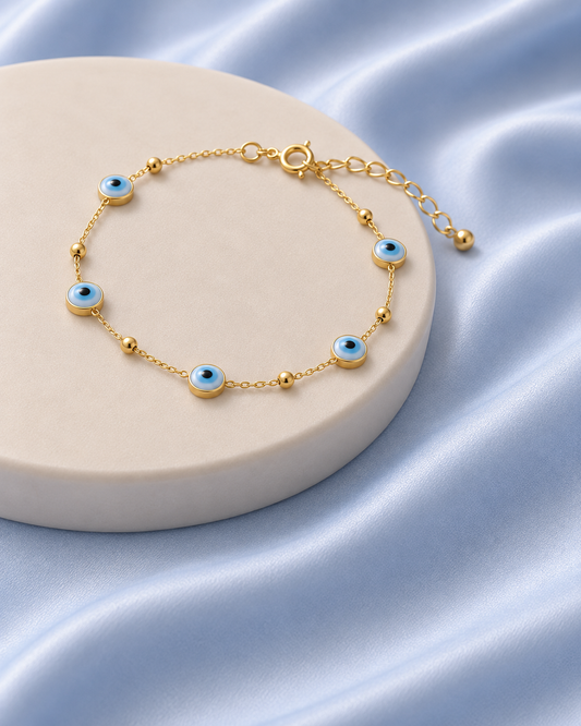 The Celestial Light Evil Eye Bracelet