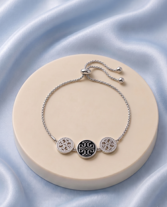 The Trio Medallion Bolo Bracelet