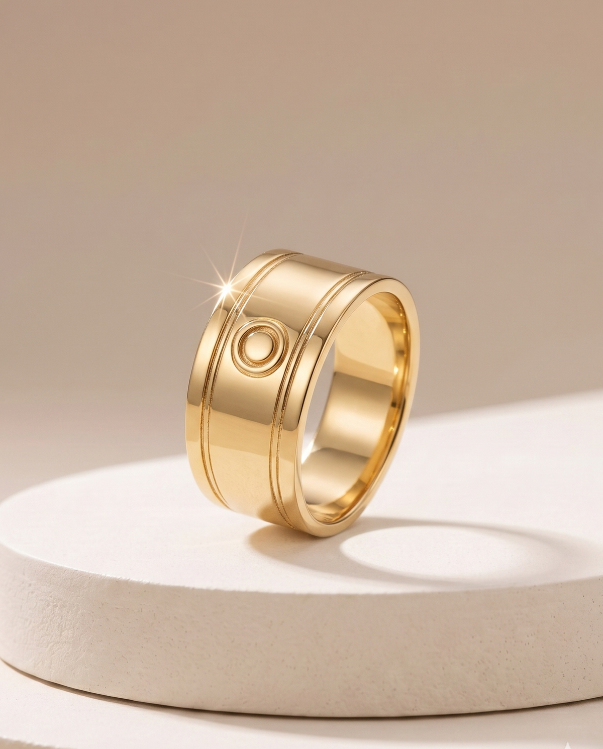 The Minimalist Cigar Band Ring