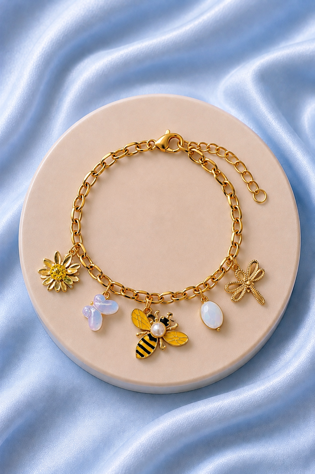 The Garden Bloom Charm Bracelet